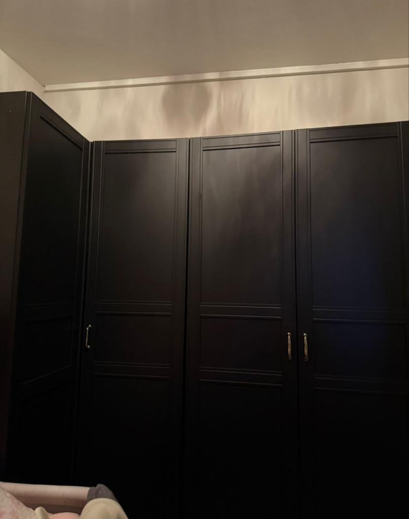 IKEA Pax kast zwart met verlichting - Snel ophalen!, Ophalen of Verzenden