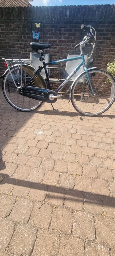 Giant  herenfiets Gebruikt, Fietsen en Brommers, Ophalen, Minder dan 10 versnellingen, Gebruikt, Velgrem