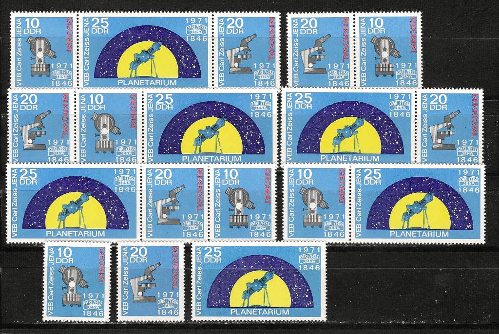 DDR 1714-1716 3str pf, Ophalen of Verzenden, DDR, Postfris