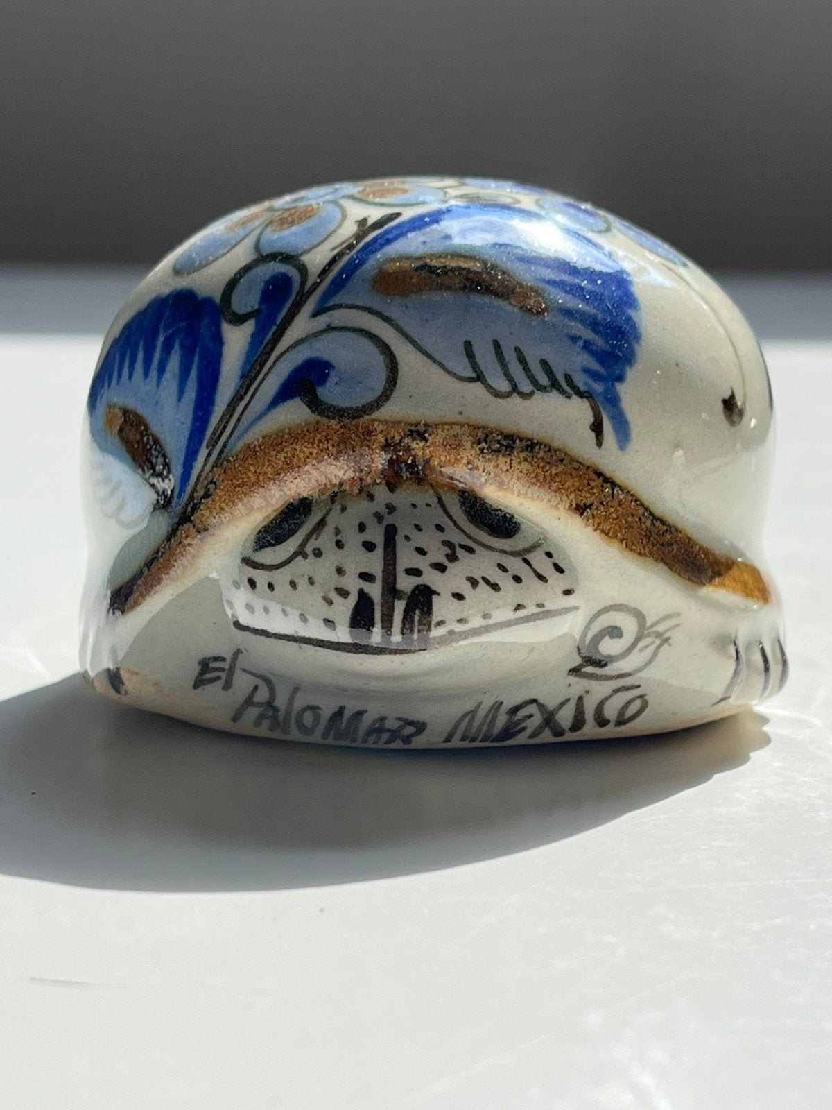 Vtg keramiek beeldje schildpad El Palomar Ken Edwards Turtle, Ophalen of Verzenden