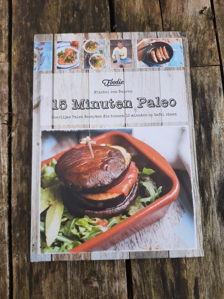 15 Minuten Paleo - Heerlijke Paleo Recepten, Mitchel van Duuren, Ophalen of Verzenden, Gezond koken, Overige gebieden