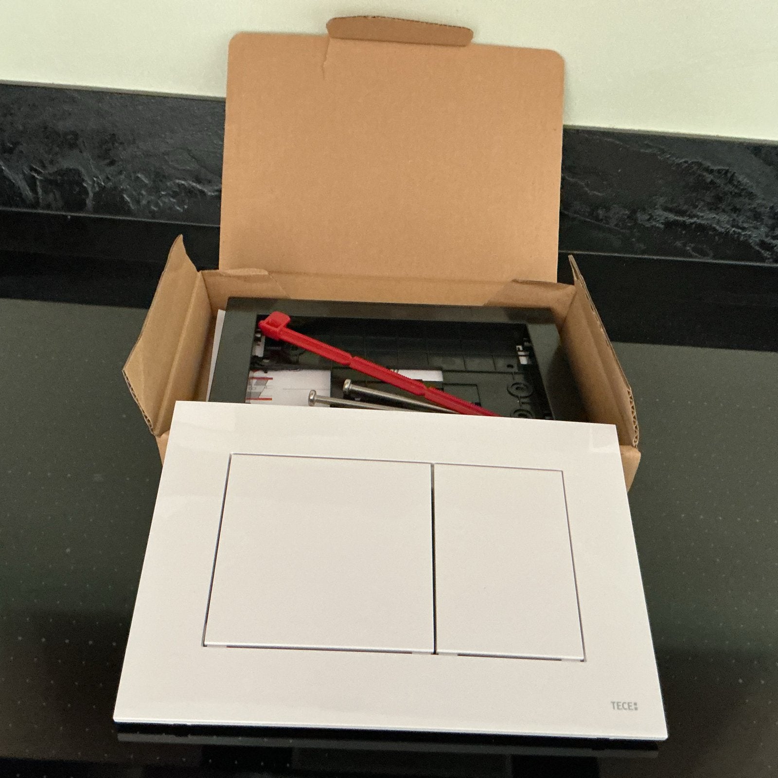 TECEnow bedieningsplaat wit voor toilet, Ophalen of Verzenden, Nieuw, Toilet