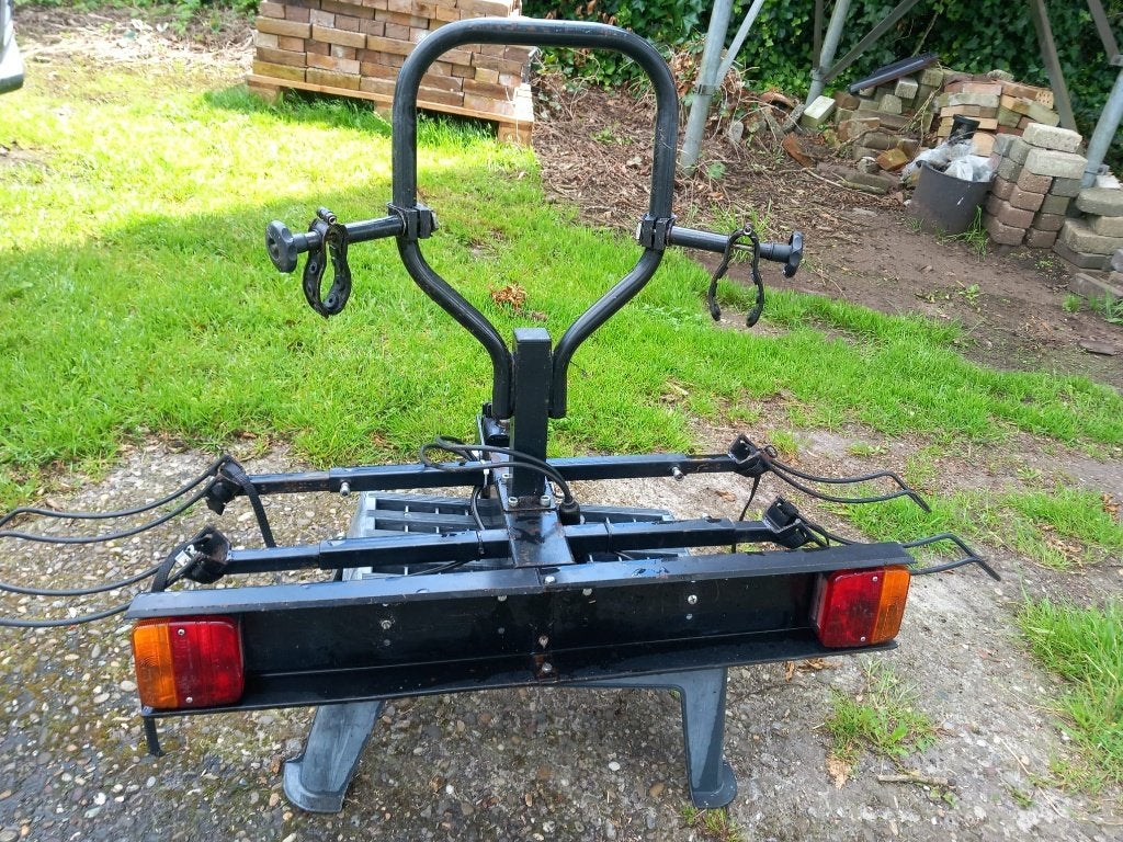 2 nette goede fietsendragers, Auto diversen, Fietsendragers, Ophalen, 2 fietsen, Gebruikt, Trekhaakdrager