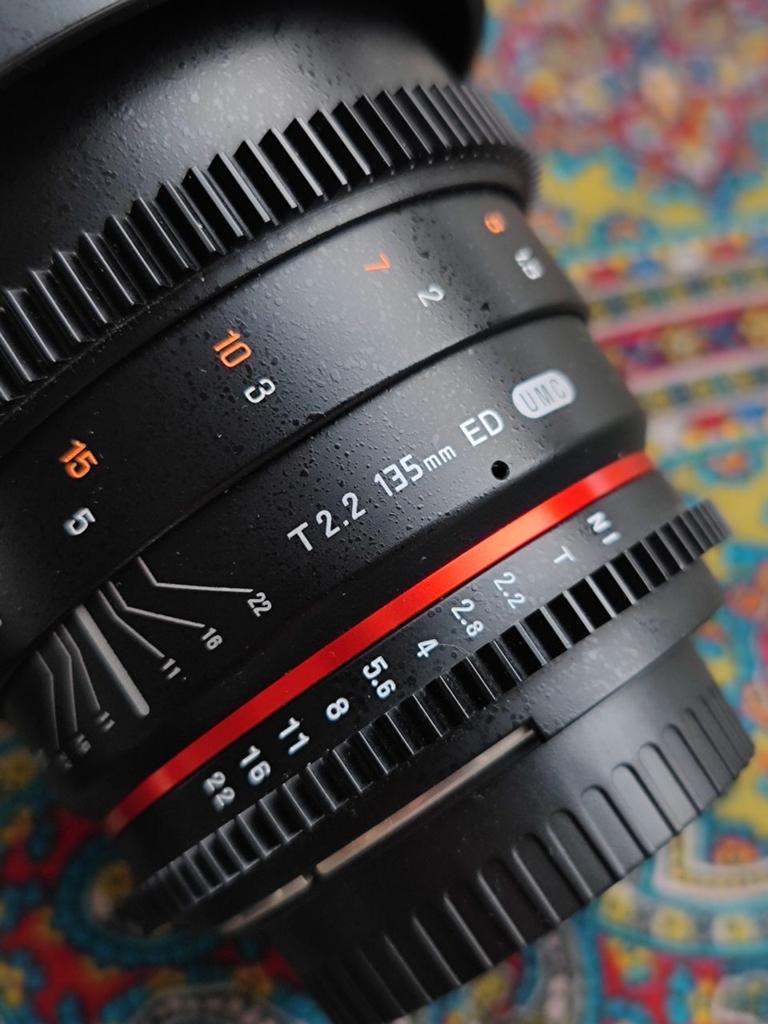 Nikon-compatibele 135mm f/2 portretlens - Samyang, Audio, Tv en Foto, Fotografie | Lenzen en Objectieven, Ophalen, Zo goed als nieuw