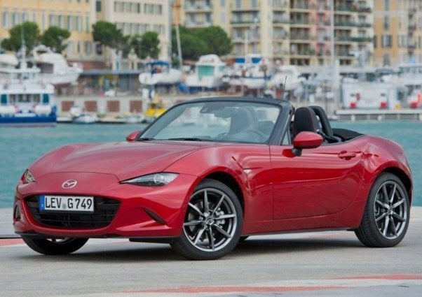 17” Maxda MX-5 Gunmetal velgen + Yokohama All Season banden, Auto-onderdelen, Banden en Velgen, Banden en Velgen, 17 inch, All Season