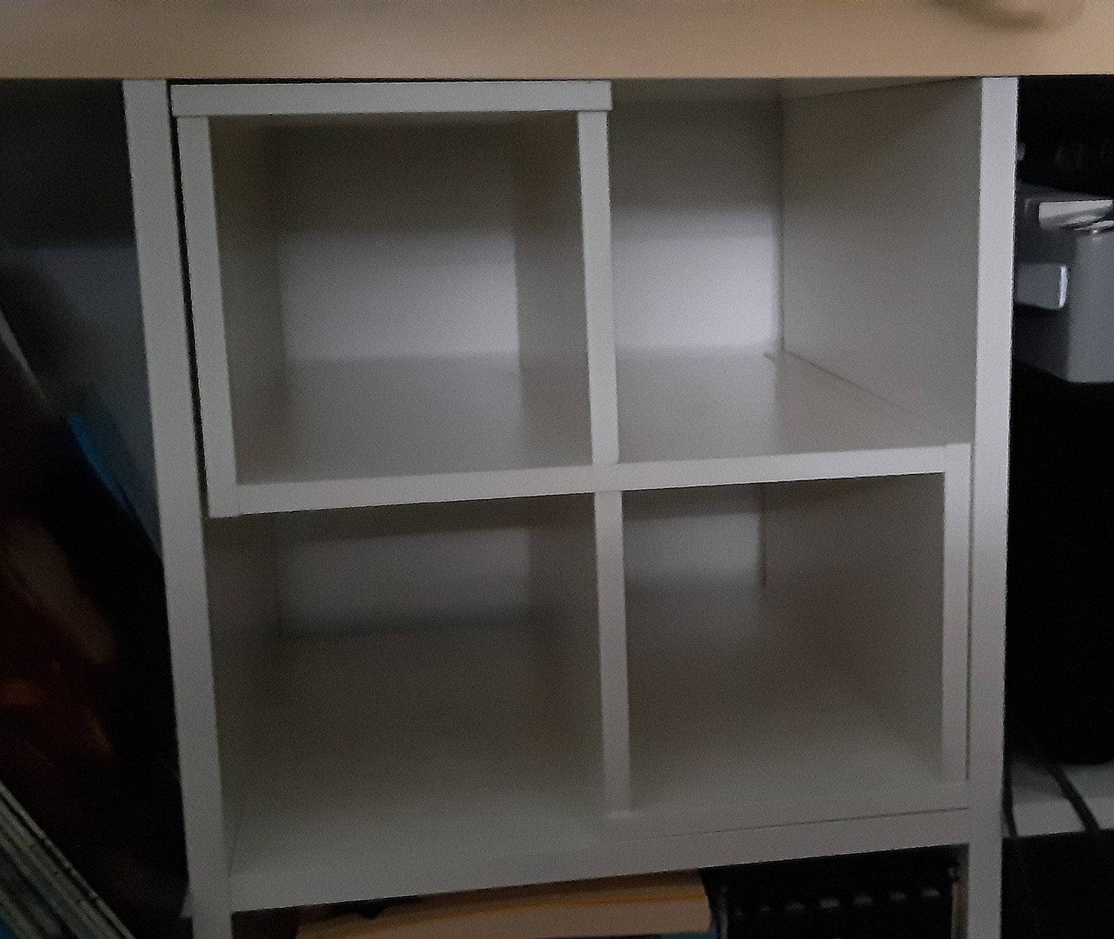 4 x inzet Ikea Expedit/ Kallax kast, wit, Minder dan 50 cm, Ophalen of Verzenden, Zo goed als nieuw, Minder dan 100 cm