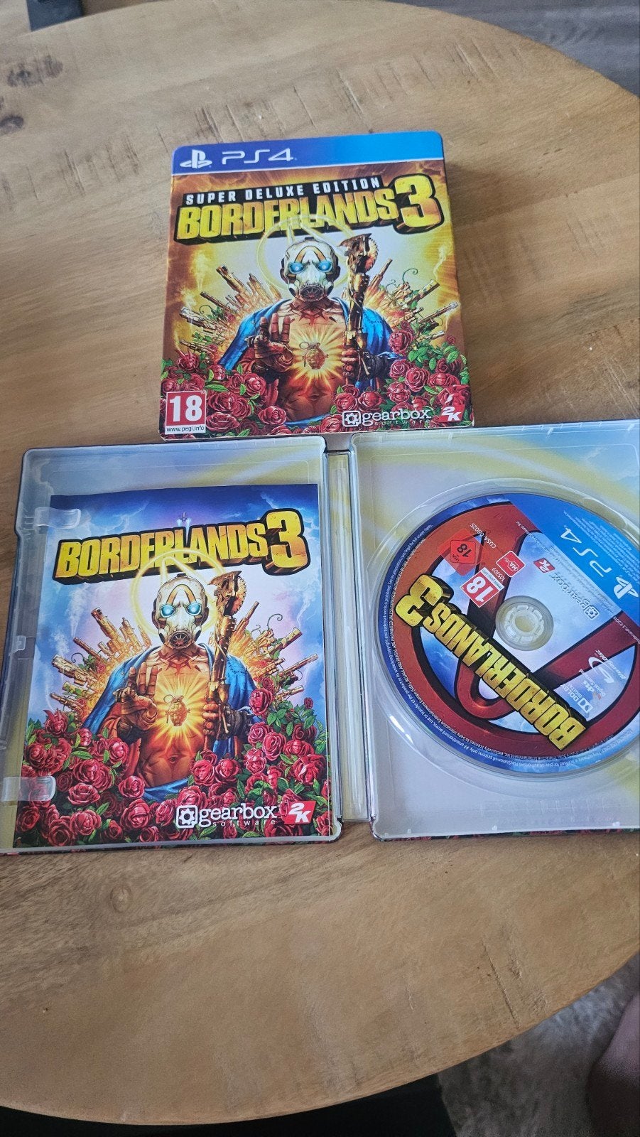 Borderlands 3 Super Deluxe Edition PS4 - Zo goed als nieuw, Online, Gebruikt, Vanaf 18 jaar, Shooter