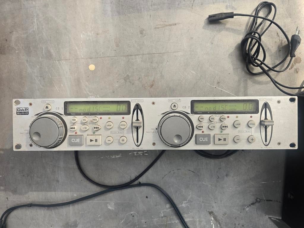 DAP Audio 800D MK2 CD speler voor 19 inch rack., Ophalen of Verzenden, Audio