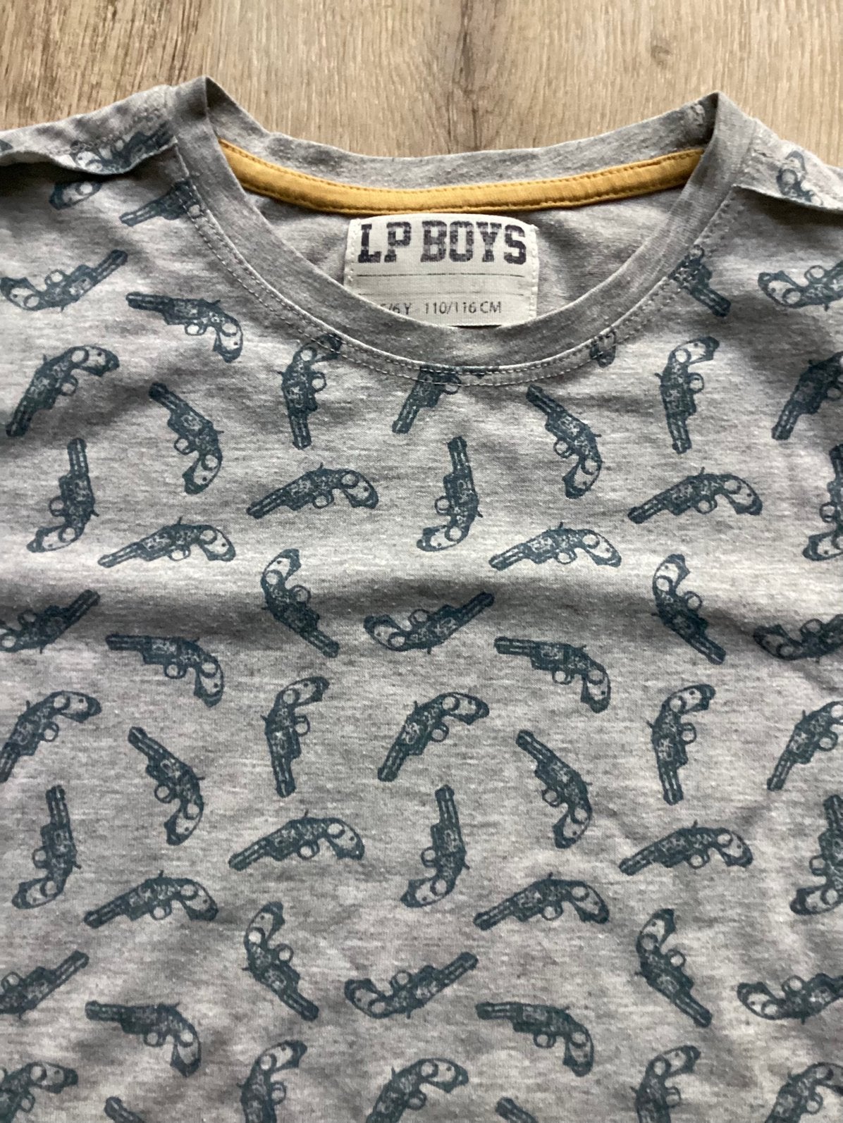Grappig t-shirt (110/116), Ophalen of Verzenden, Gebruikt, Jongen, Shirt of Longsleeve