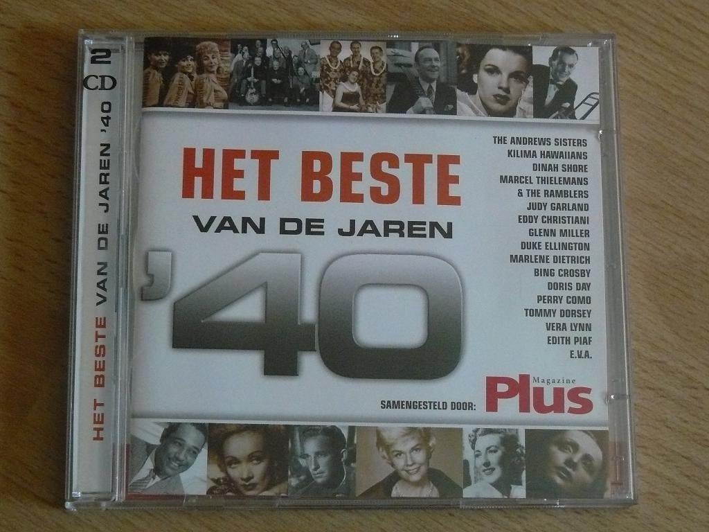 2 CD Het beste van de jaren 40, Verzenden, Gebruikt, Nederlandstalig