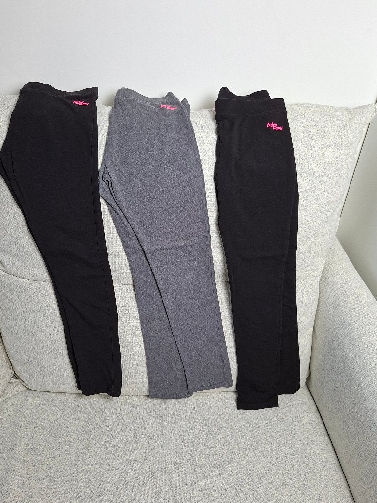 Set 3 WE Fashion leggings meisjes maat 122/128, Kinderen en Baby's, Broek, Gebruikt, Meisje, Ophalen of Verzenden