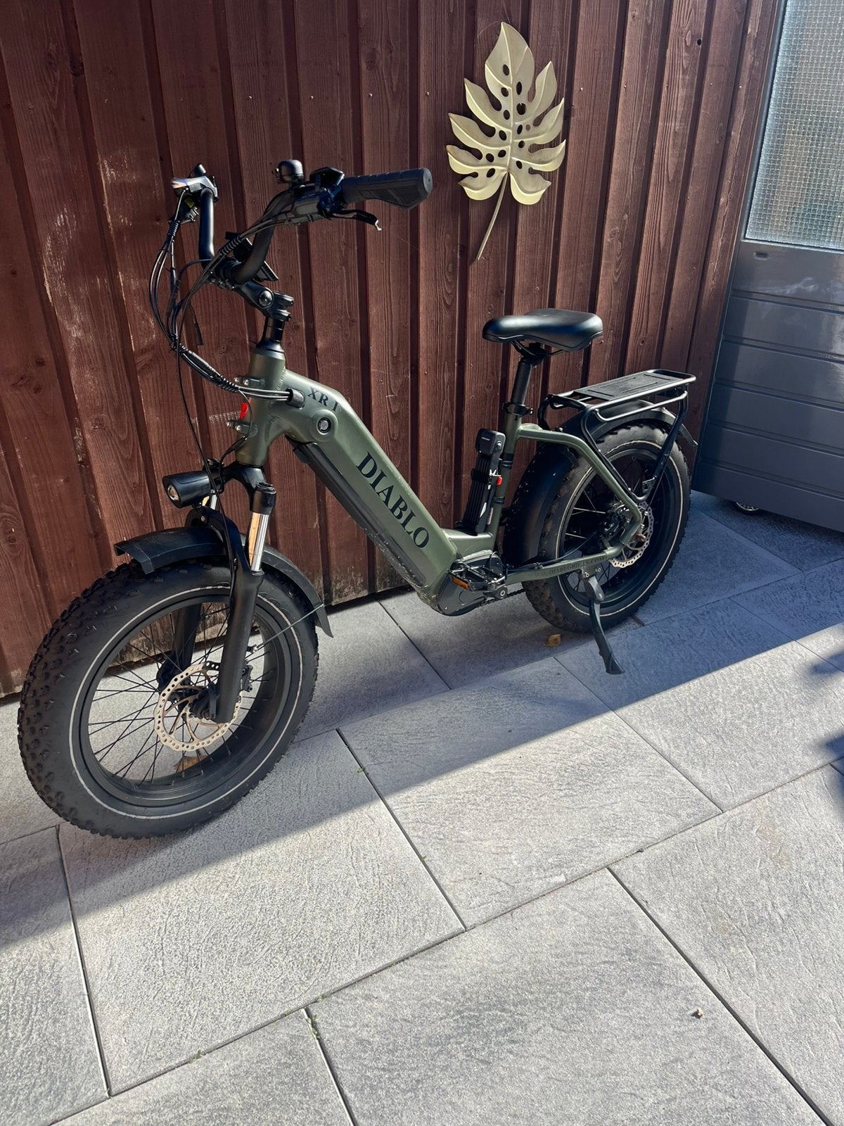 Diablo XR1 Fatbike – legergroen – dikke banden, 59 cm of meer, Ophalen, Zo goed als nieuw, Overige merken