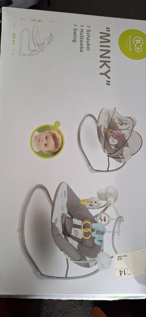 Nieuw! Baby Schommelstoel met Muziek en Beweging, Ophalen of Verzenden, Nieuw