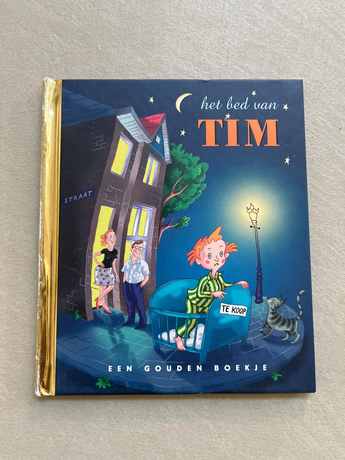Het bed van Tim - Grappig Gouden Boekje, nieuw!, Fictie algemeen, Jongen of Meisje, Nieuw, 4 jaar