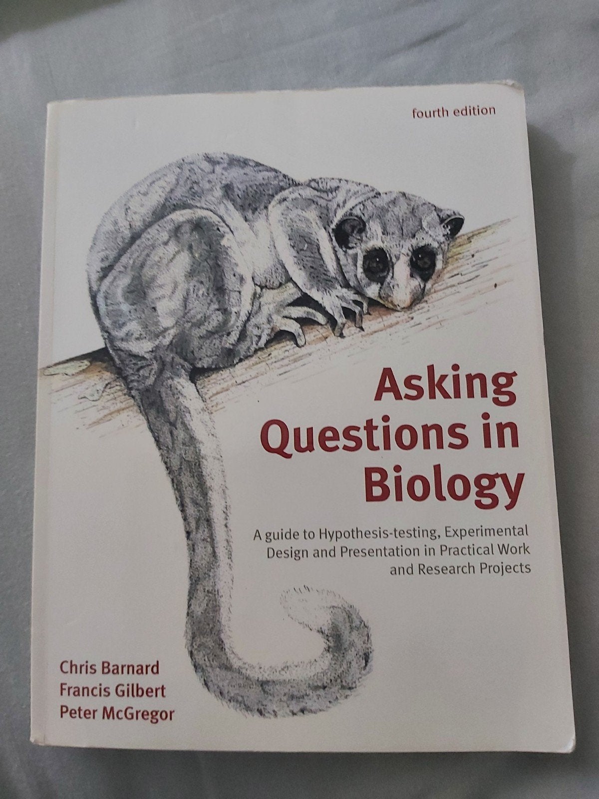 Asking Questions in Biology - 4e editie, Gelezen, Beta, HBO, Chris Barnard, Francis Gilbert, Peter McGregor