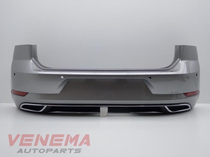 Achterbumper van een Volkswagen Golf (LB7W), 12 maanden garantie, Gebruikt, -, Volkswagen