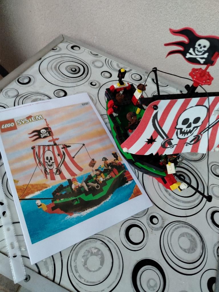 Lego 6250 Cross Bone Clipper 1997 set, Verzenden
