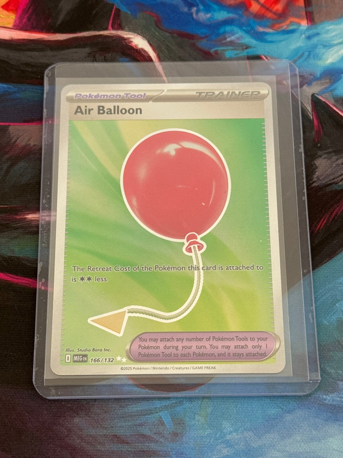 Pokémon Air Balloon 166/132 Engels NM, Ophalen of Verzenden, Zo goed als nieuw