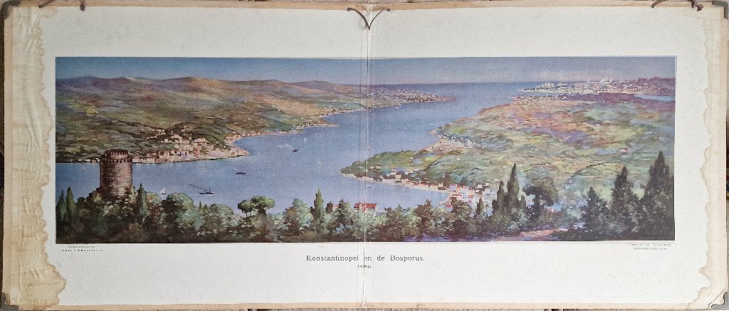 Konstantinopel en de Bosporus - Turkije / J. Gabriëlse, Ophalen, Geschiedenis