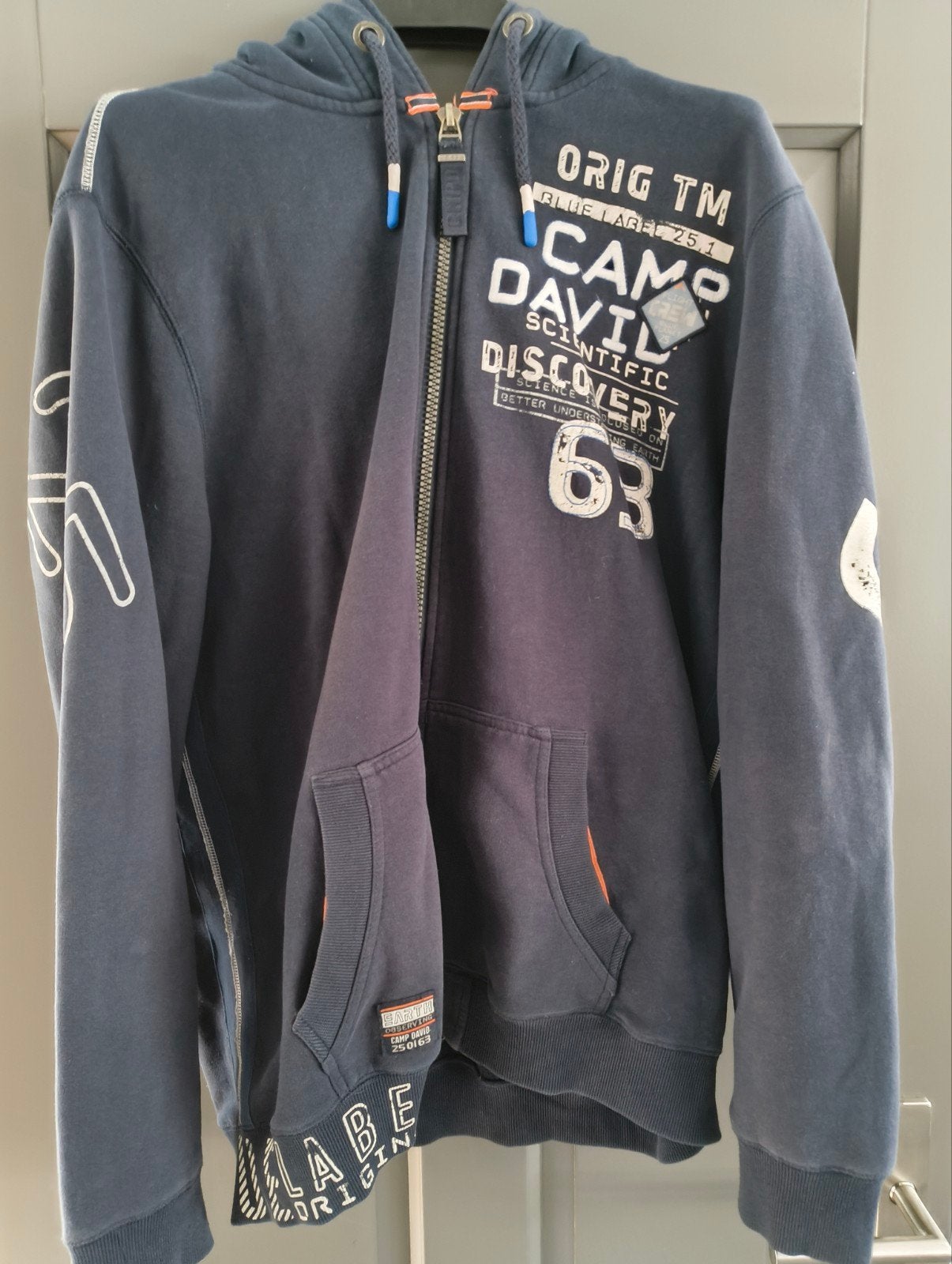 Camp David vest donkerblauw maat XXL, Blauw, Overige maten, Ophalen of Verzenden, Gedragen
