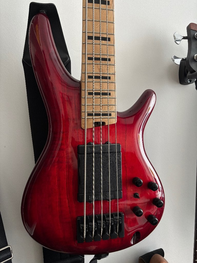 Te koop: Ibanez ANB-205 in zeer goede staat., Ophalen, Zo goed als nieuw, 5-snarig