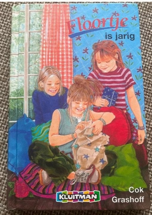 Boek - Cok Grashoff -  Floortje is jarig, Ophalen of Verzenden, Gelezen, Cok Grashoff, Fictie