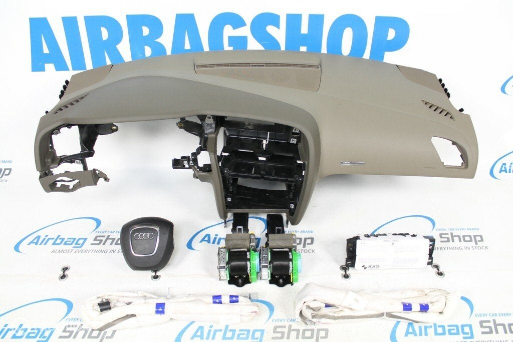 Airbag set Dashboard bruin dak airbags Audi A4 B8 2008-2014, Auto-onderdelen, Gebruikt, Ophalen of Verzenden