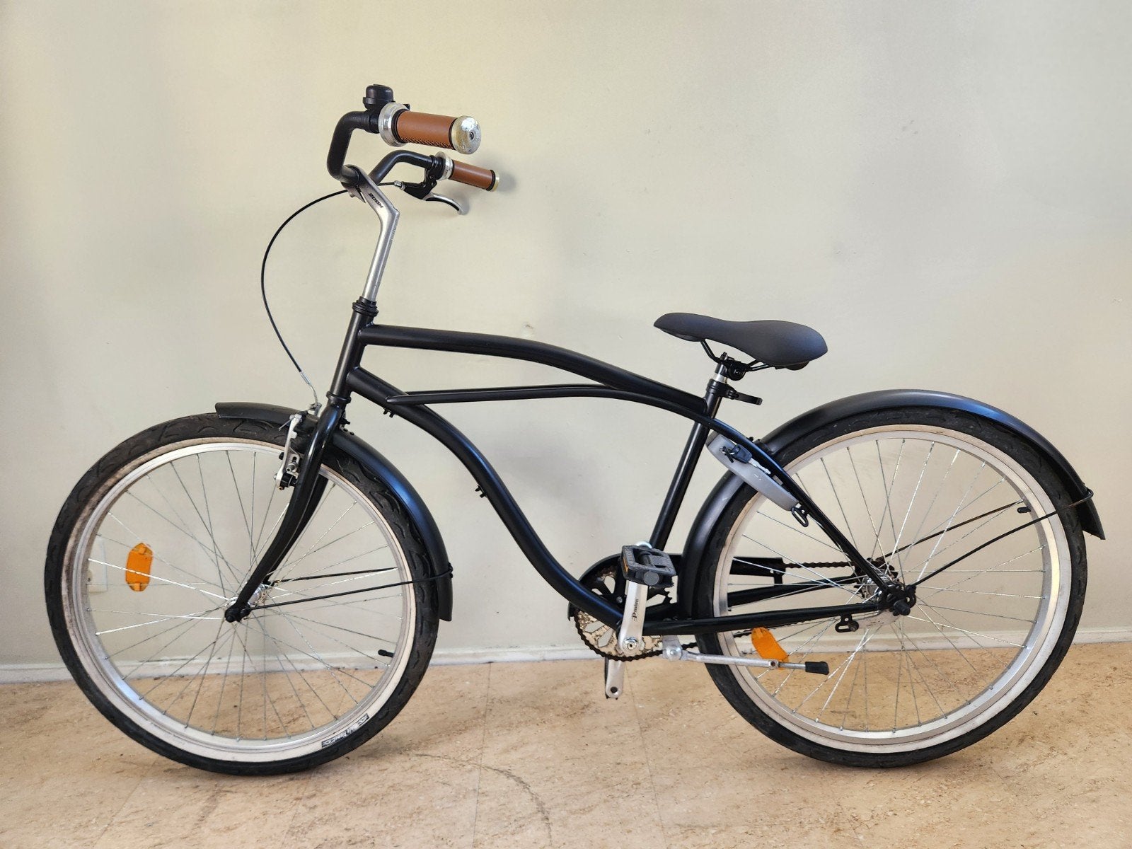 Hollandia Cargocruiser jongensfiets 26inch, Gebruikt, Cruiser, Velgrem, Hollandia