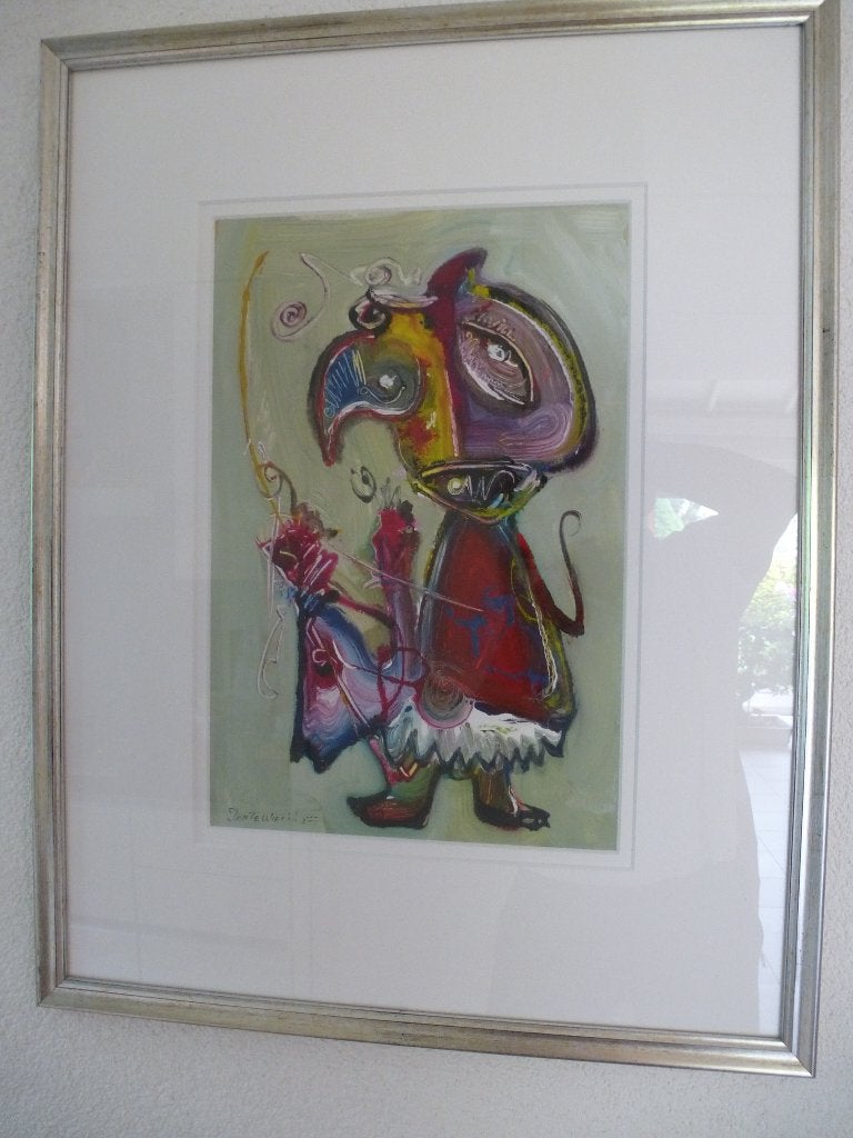 Jan te Wierik origineel schilderij te koop, Ophalen of Verzenden