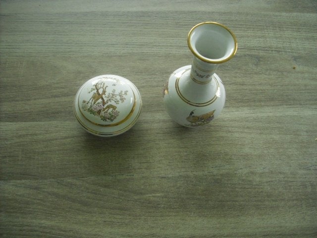 2 porselein vazen, Ophalen of Verzenden