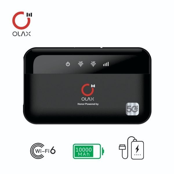 Olax M100 4G MiFi & Powerbank - 10 gebruikers - 150 Mbps, Router, Nieuw, Ophalen of Verzenden, Info@techwebshop.com