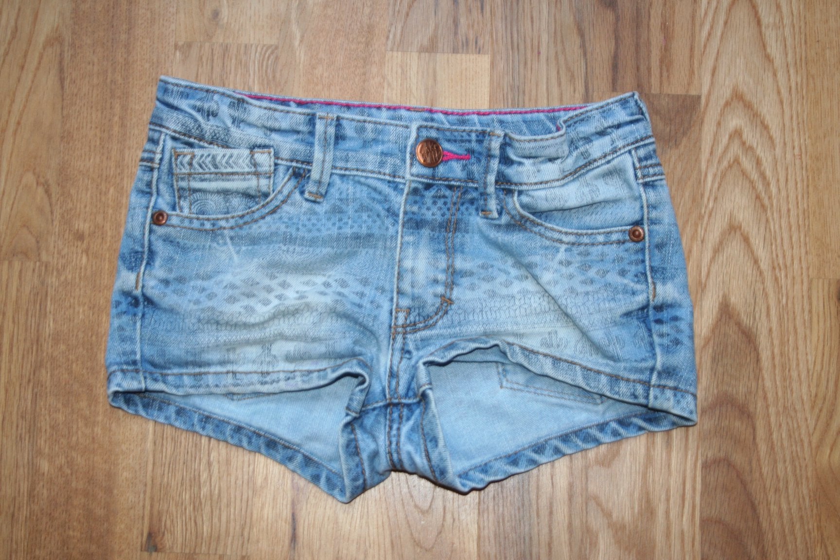 Cakewalk spijkerbroekje maat 128, Ophalen of Verzenden, Zo goed als nieuw, Meisje, Broek
