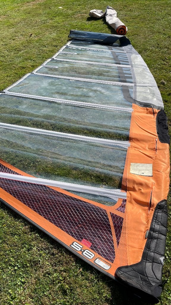 Neil  Pryde RS Slalom 5.8, 6.2 & 6.7 budget foil zeilen, Ophalen, Gebruikt, Zeil