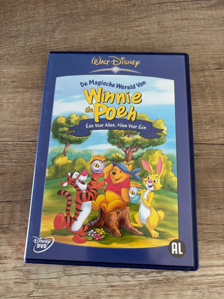 disney dvd winnie de poeh een voor allen, Europees, Tekenfilm, Alle leeftijden, Ophalen of Verzenden