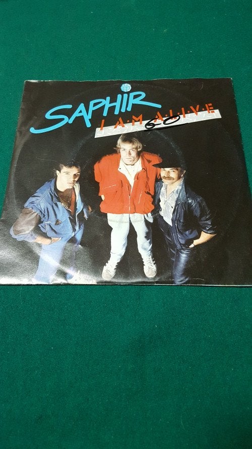 single saphir, am alive, Ophalen of Verzenden