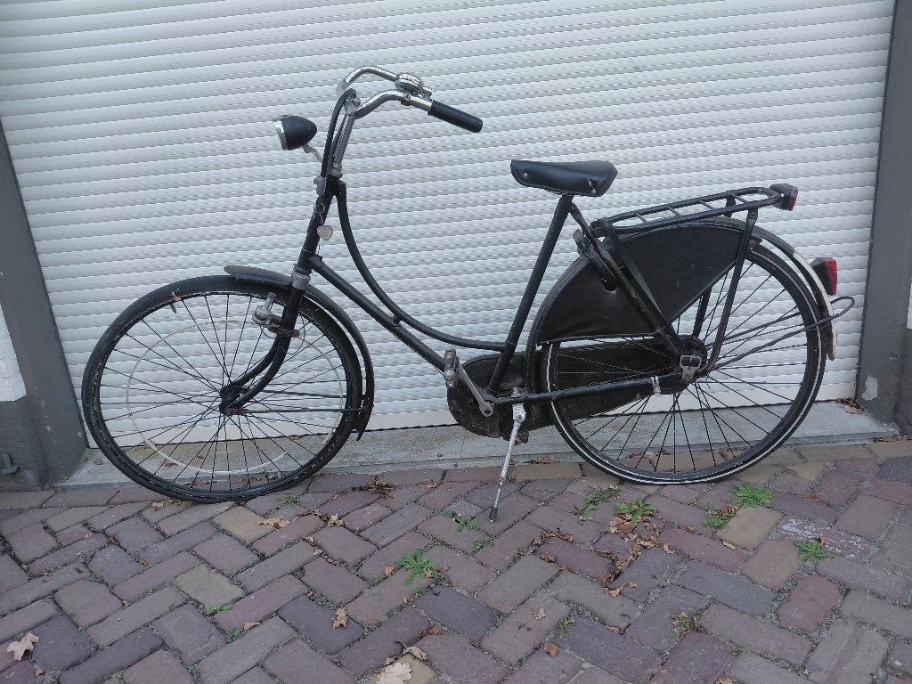 Oma fiets, Ophalen, Terugtraprem, Jaren '30