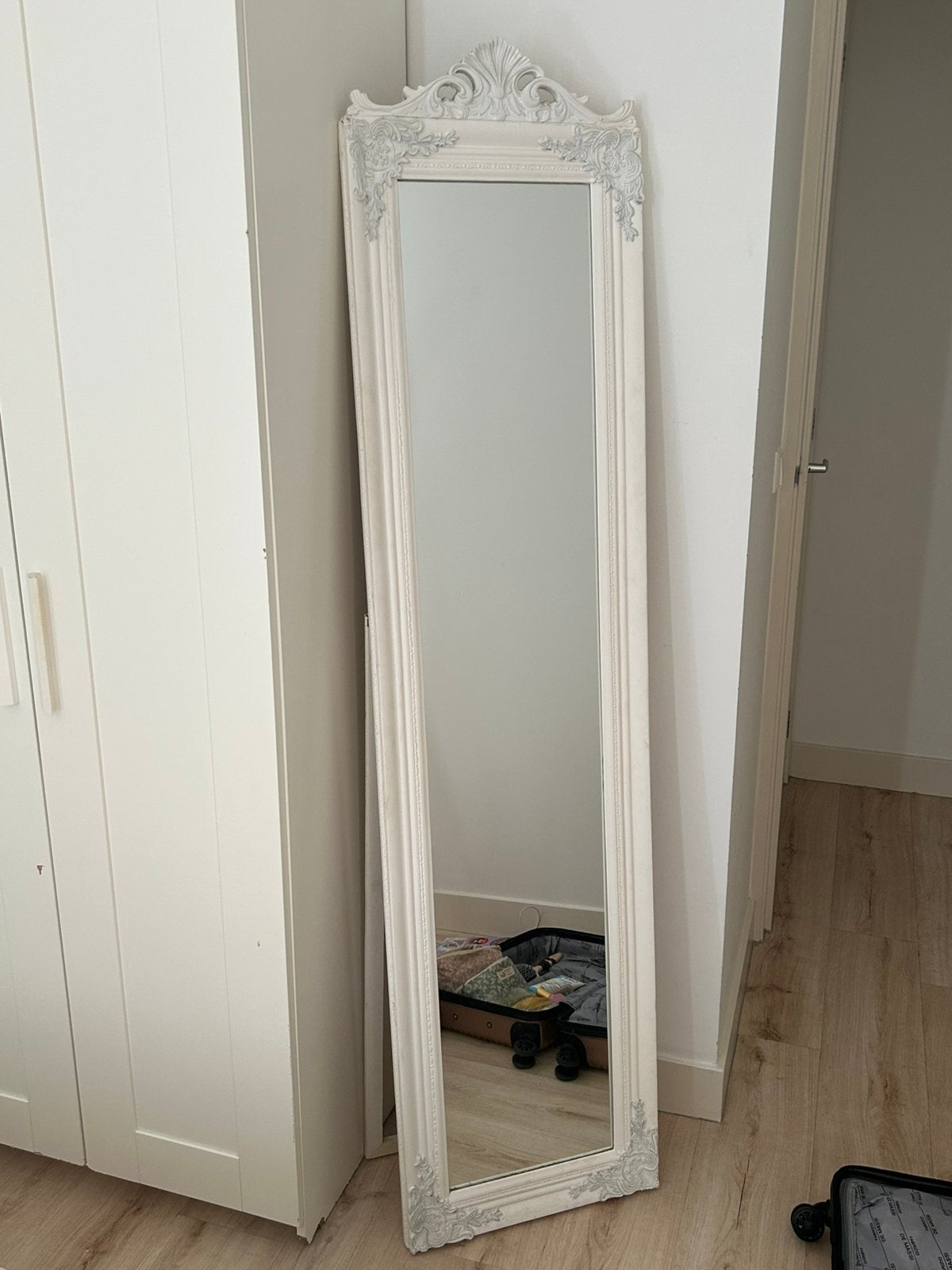 Full size mirror, Ophalen, Gebruikt, 100 tot 150 cm, Rechthoekig