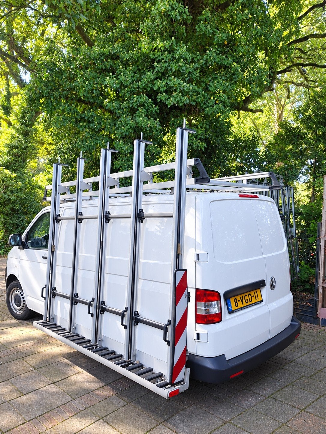 Vw transporter T5 Aluminium imperiaal met glasresteel, Auto diversen, Dakdragers, Ophalen, Gebruikt
