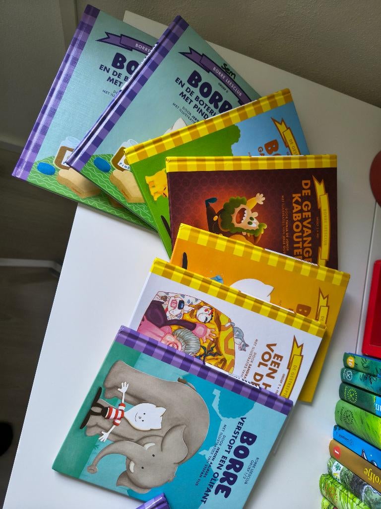 Verzameling Borre leesboekjes voor groep 0 t/m 3, Ophalen of Verzenden, Zo goed als nieuw, Fictie algemeen