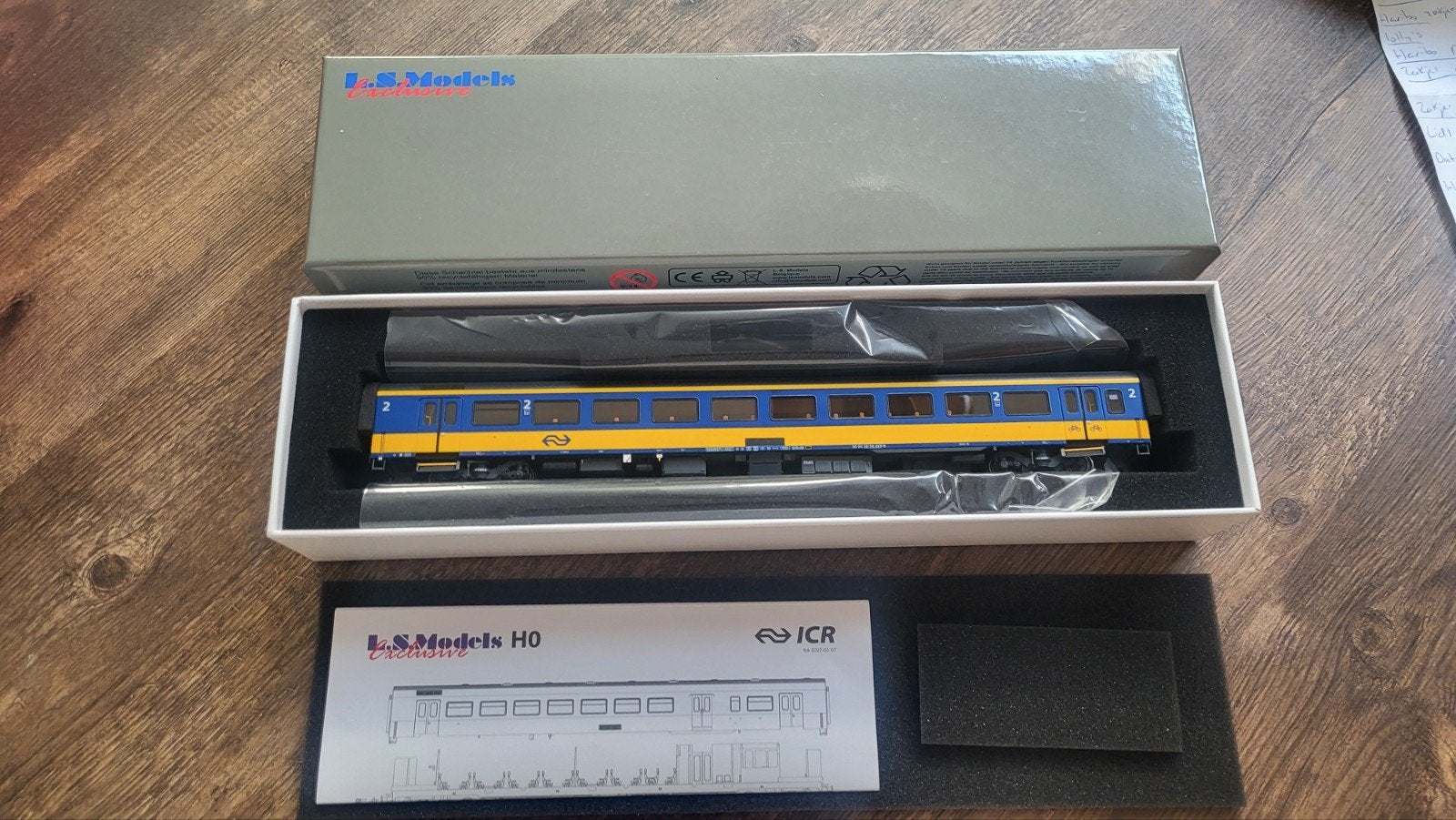 LS MODELS 44244 - NS, Overige merken, Gelijkstroom, Ophalen of Verzenden, NS