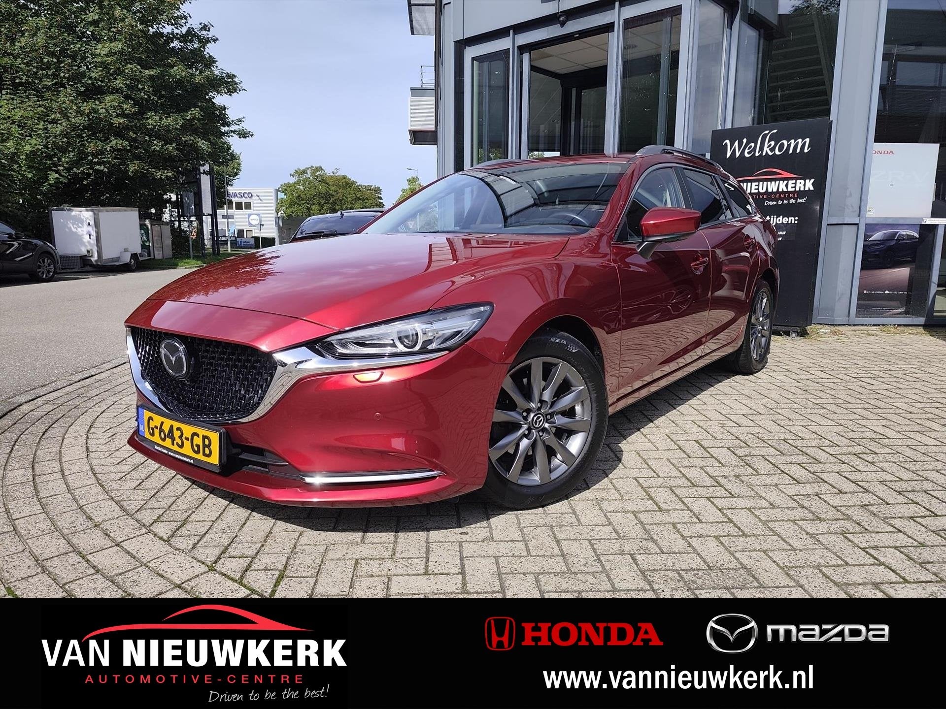 MAZDA 6 Sportbreak 2.0 SKYACTIV-G 165PK Automaat Comfort | N, Auto's, Automaat, Gebruikt, 4 cilinders, 6 sportbreak