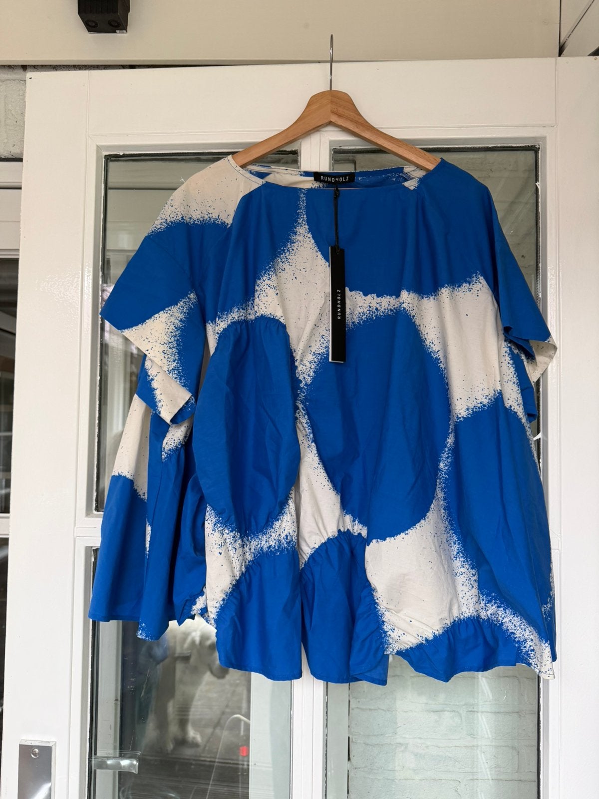 Electric print blouse Rundholz Mainline mt XL, Maat 46/48 (XL) of groter, Rundholz, Nieuw, Wachtendonk