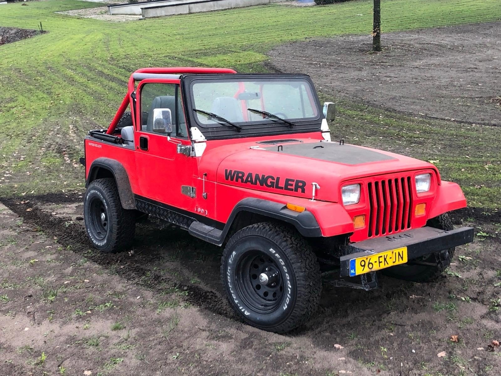 Project Jeep Wrangler 1991, Handgeschakeld, Grijs, Particulier, 1000 kg