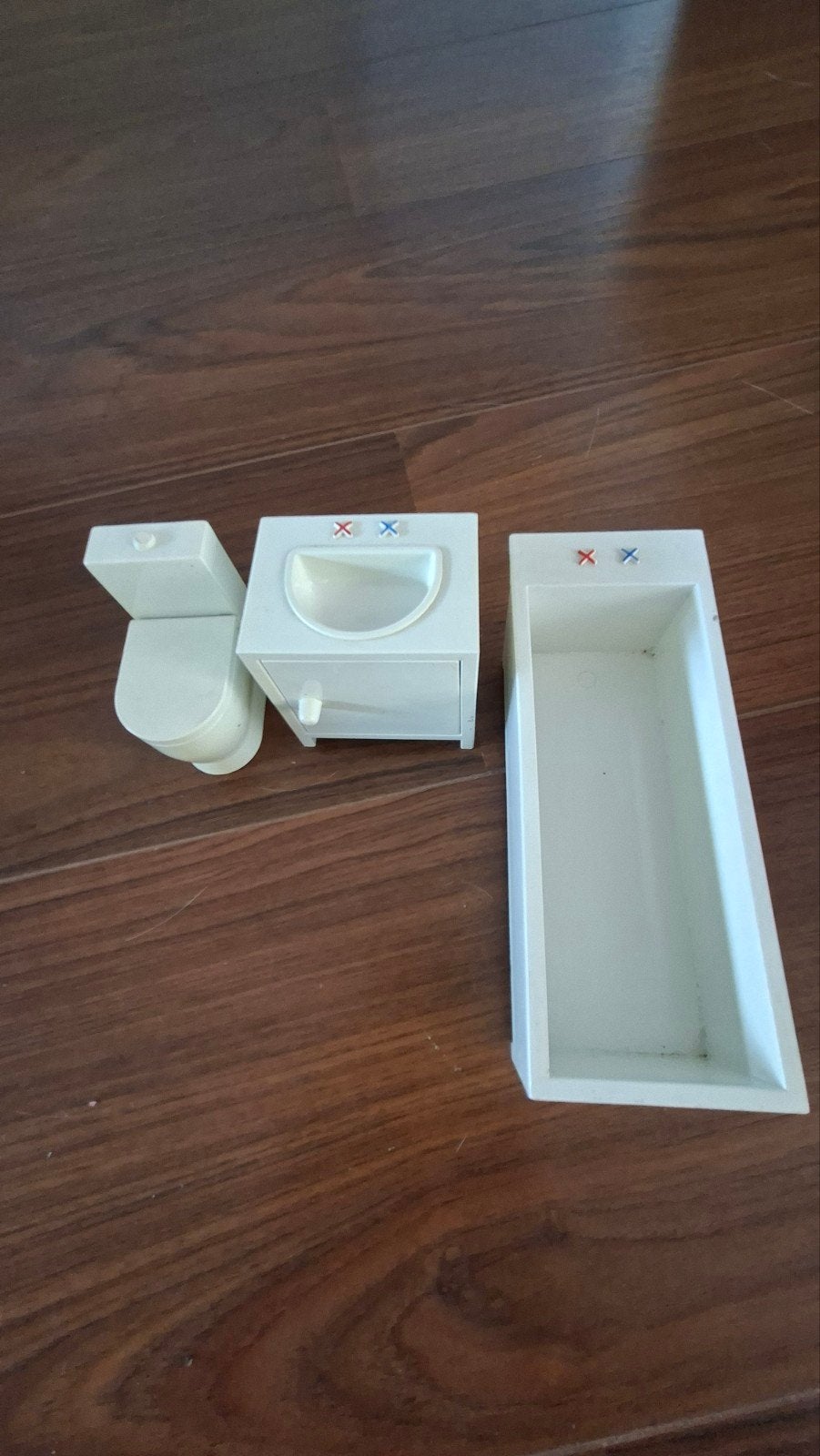 Foto 4 van Vintage Ikea poppenhuis meubels en poppen