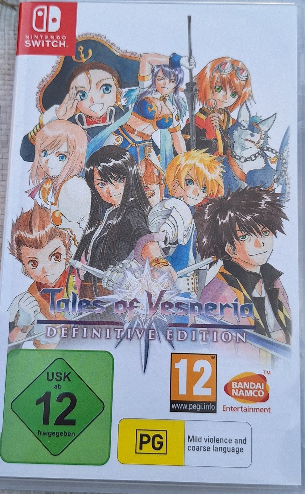 Tales of Vesperia: Definitive Edition - Nintendo Switch, 1 speler, Ophalen of Verzenden, Zo goed als nieuw, Role Playing Game (Rpg)