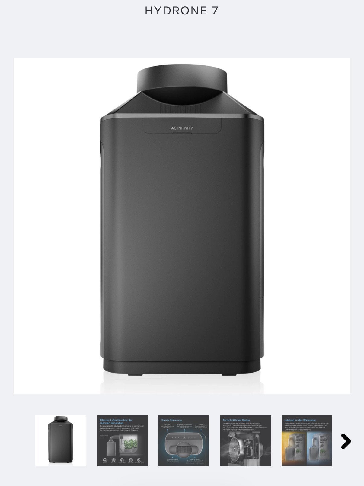 AC Infinity Hydroponische Luchtontvochtiger Hydrotone 7, Ophalen of Verzenden, Nieuw
