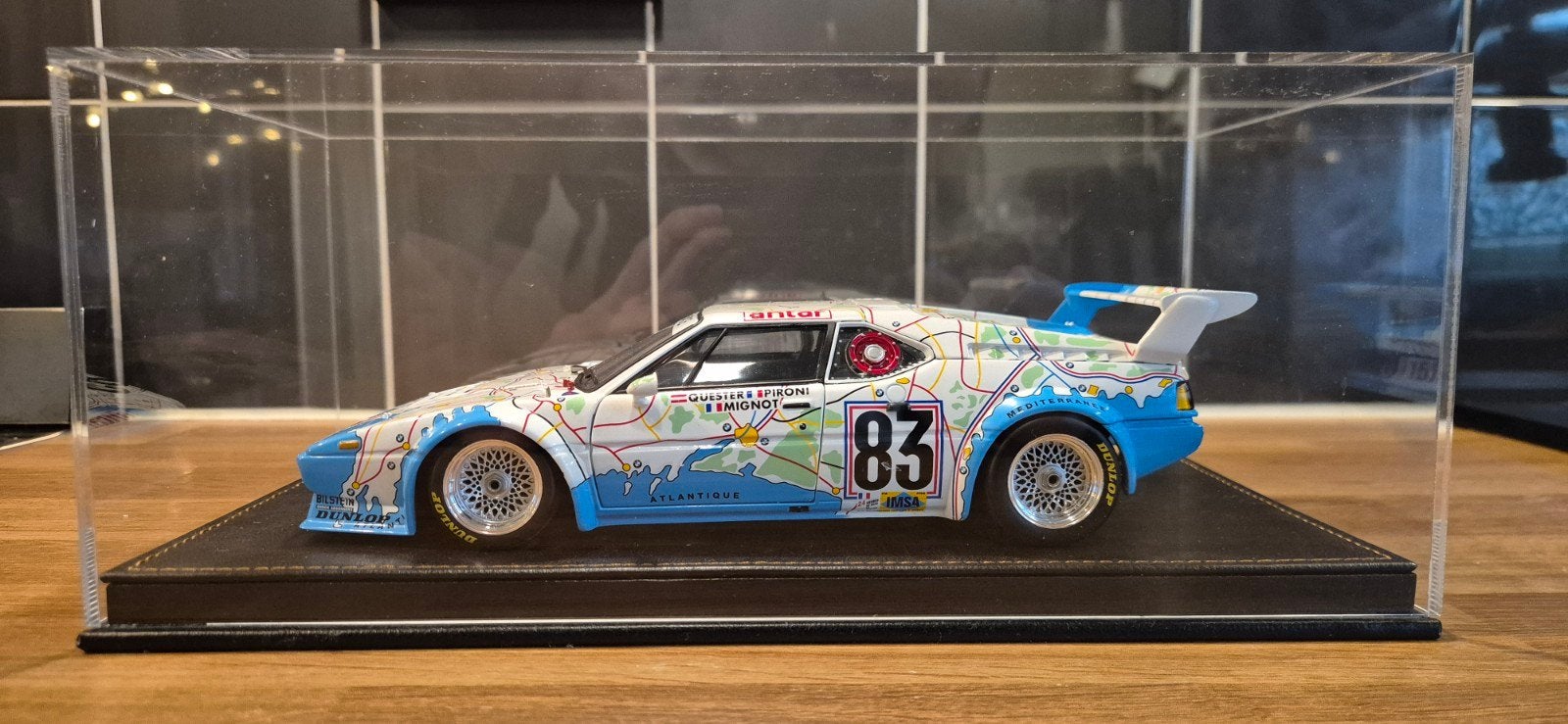 BMW M1 procar 24H Le Mans 1980 Minichamps 1/18
Merk Minicham, Hobby en Vrije tijd, Modelauto's | 1:18, Ophalen of Verzenden, Zo goed als nieuw