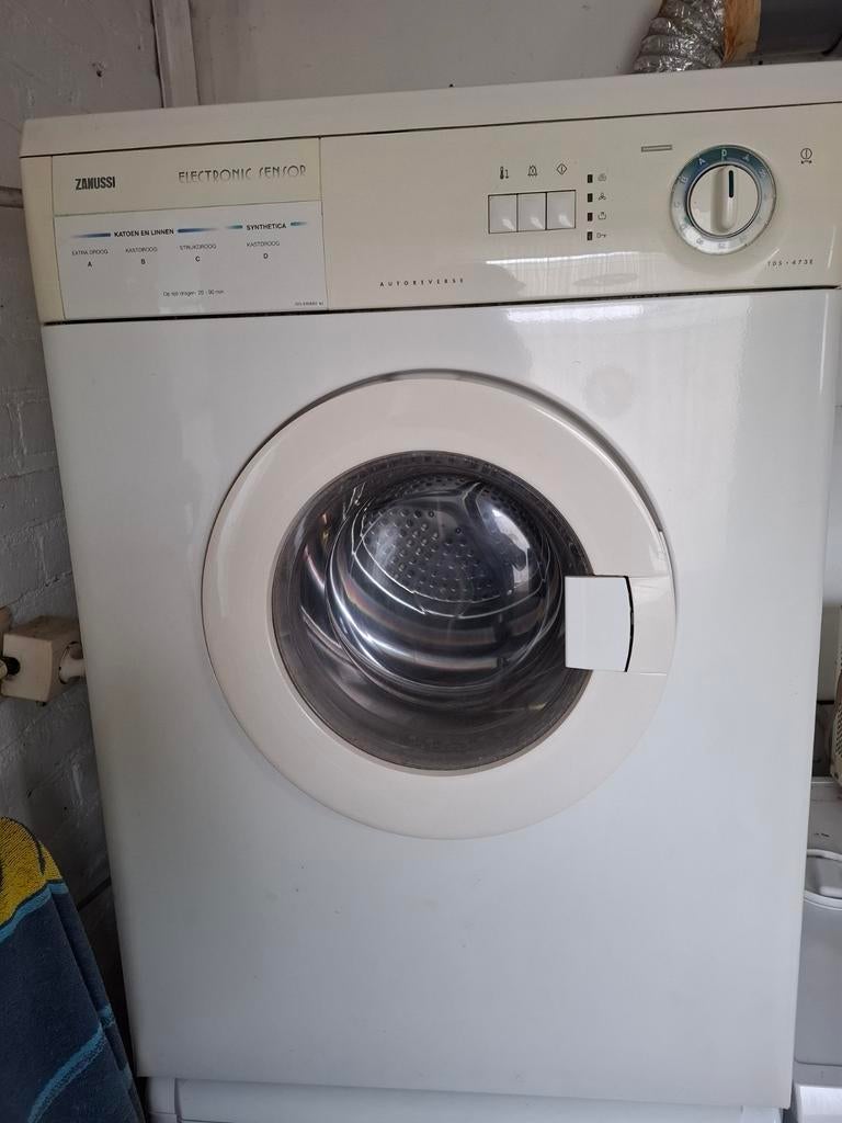 Zanussi Luchtafvoer Wasdroger - Droogt Uitstekend, Ophalen, 6 tot 8 kg, Gebruikt, Luchtafvoer