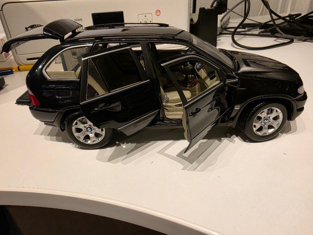 BMW X5 1999 1/18, Ophalen of Verzenden, Gebruikt, Auto, Kyosho