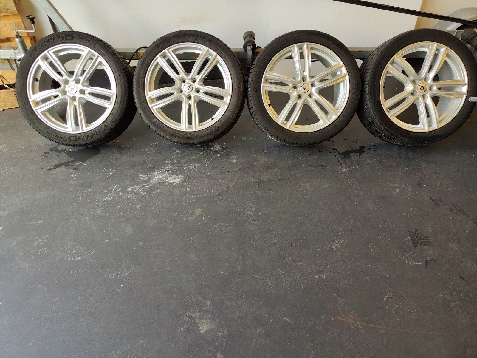 19 inch Michelinzomerbanden plus velgen, Auto diversen, Overige Auto diversen, Ophalen
